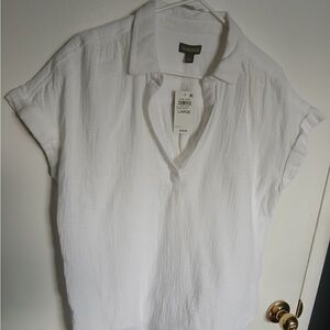Style & Co. Women's Crisp White Blouse